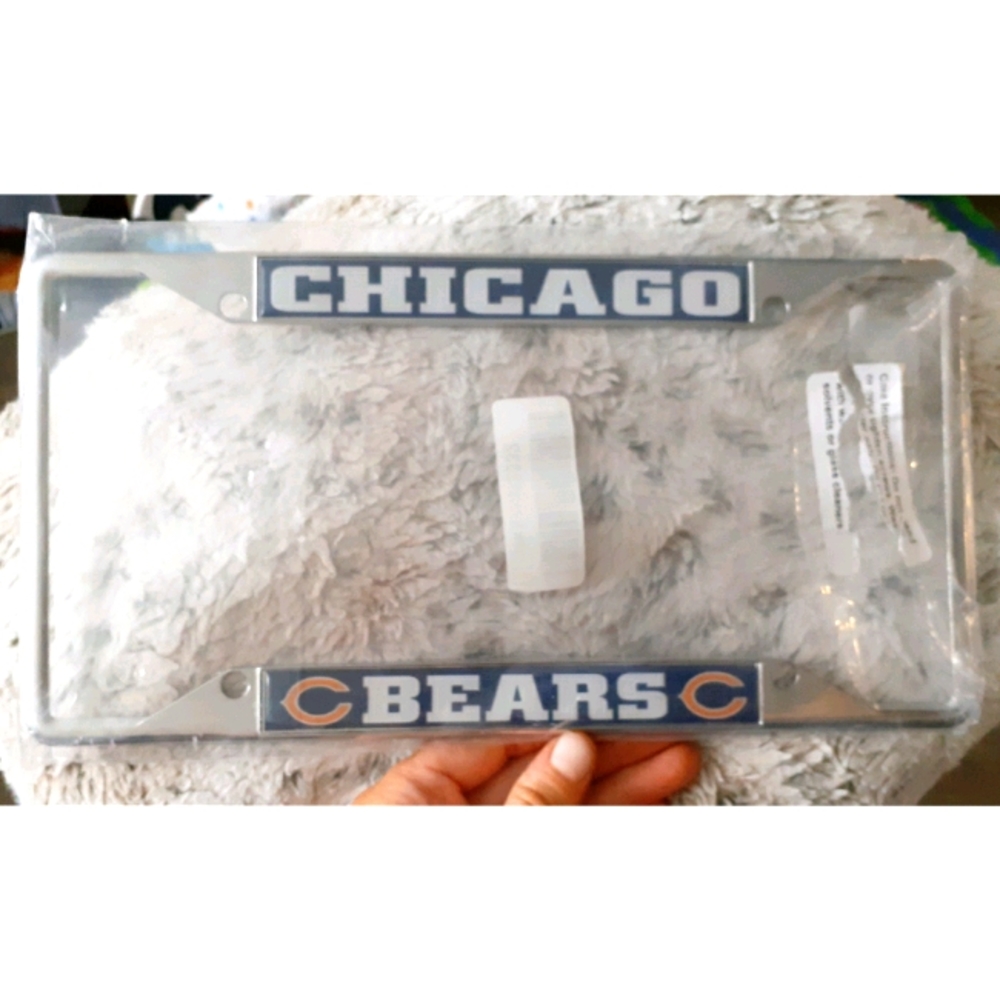 💥New Chicago Bears Licence Plate Frame